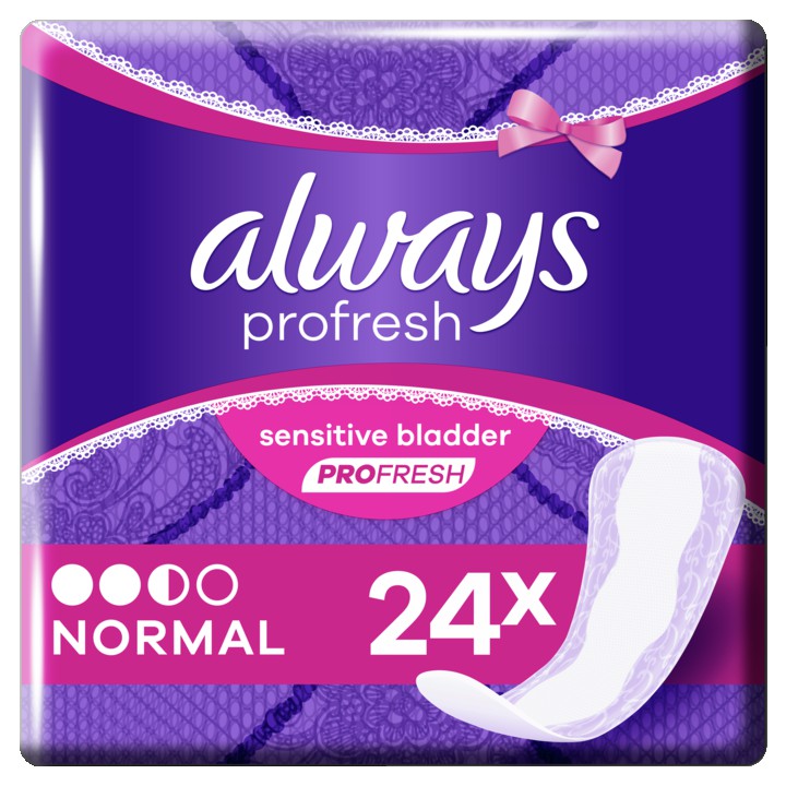 Always Profresh Normal Inlegkruisjes 24 Stuks