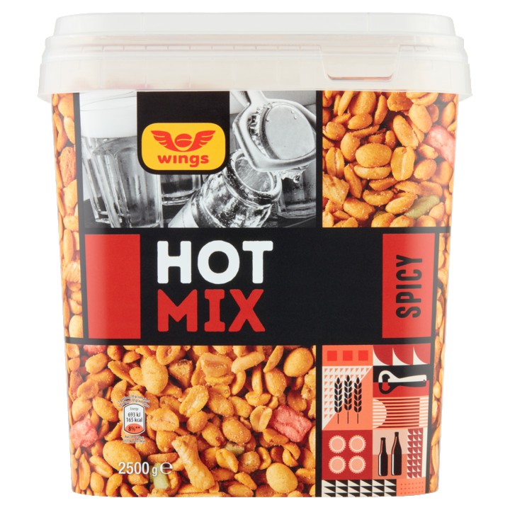 Wings Hot Mix Spicy 2500g