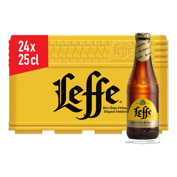 Leffe - Blond - Krat - 24 x 250ML