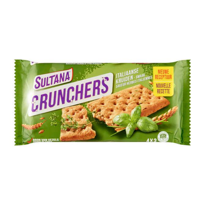 Sultana Crunchers Italiaanse kruiden smaak
