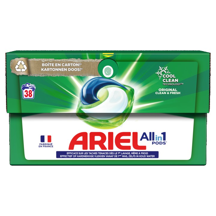 Ariel All-in-1 PODS, Wasmiddelcapsules 38