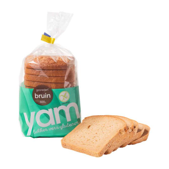 YAM Glutenvrij bruin brood