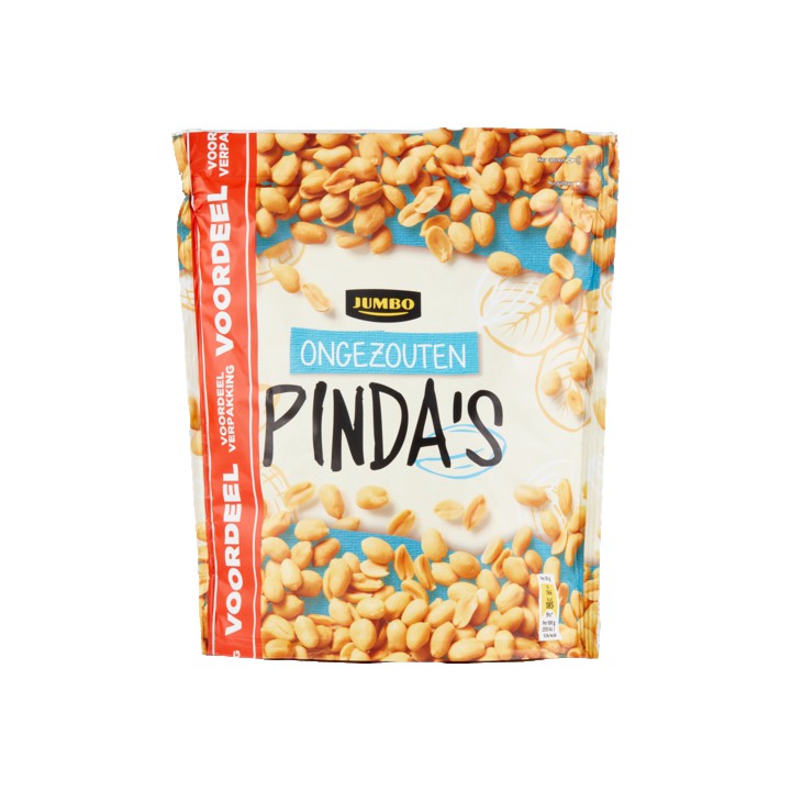 Jumbo Ongezouten Pinda&amp;#x27;s Voordeelverpakking 500g