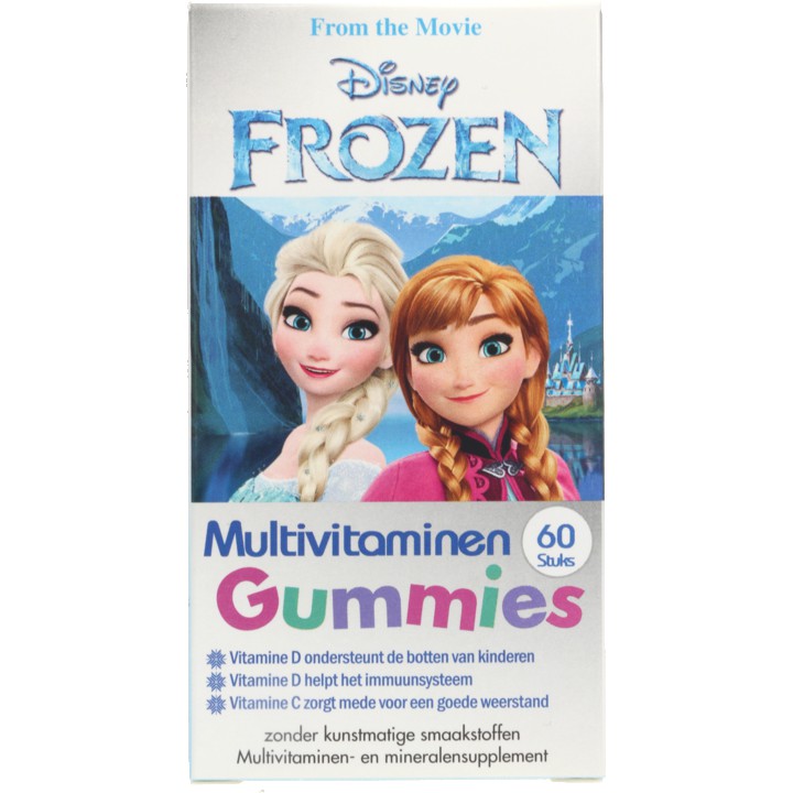 Disney Frozen Multivitaminen gummies, 60 stuks