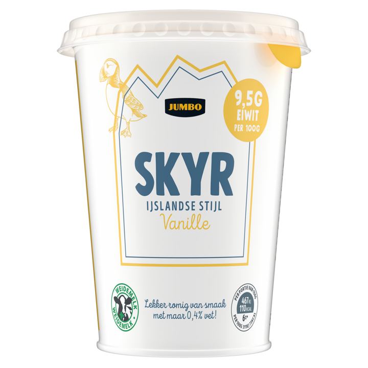 Jumbo Skyr IJslandse Stijl Vanille 500g