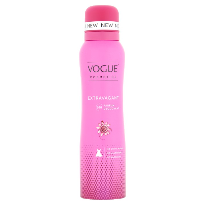 Vogue Cosmetics Extravagant Parfum Deodorant 150ml
