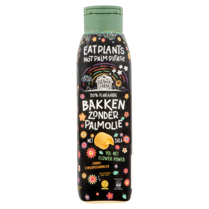 The Flower Farm Bakken Zonder Palmolie met Shea 450ml