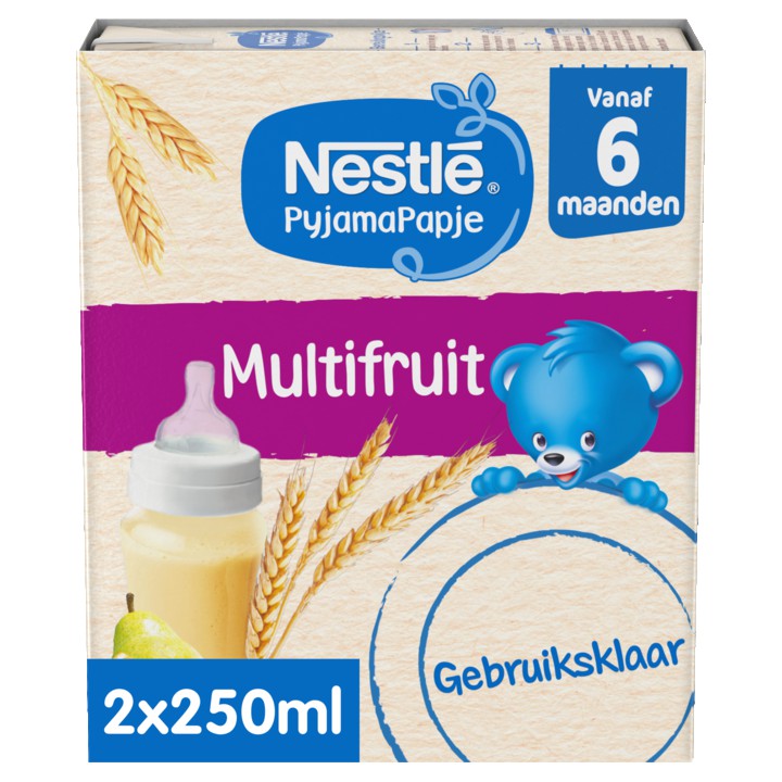 PyjamaPapje&amp;reg; Multifruit 6+ baby pap