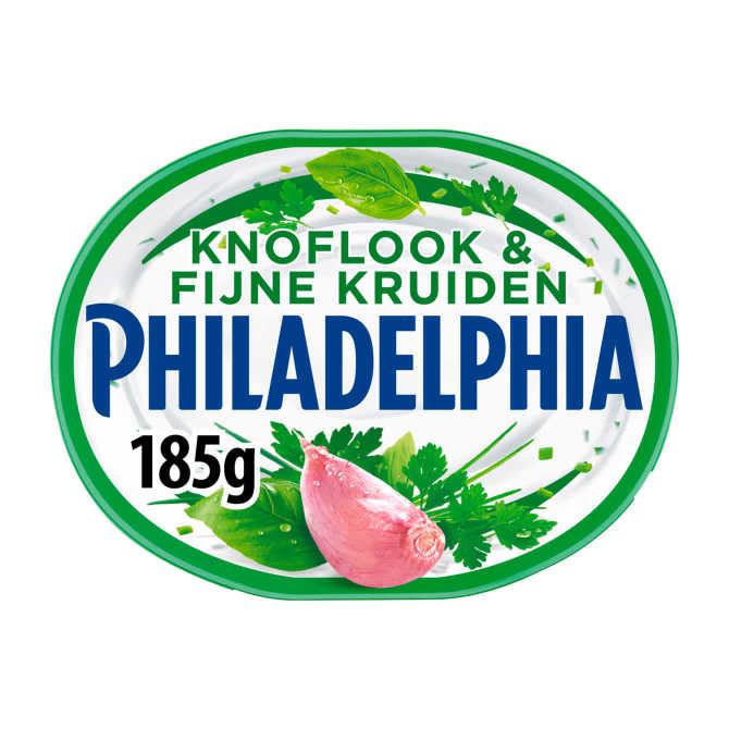 Philadelphia Roomkaas knoflook & fijne kruiden