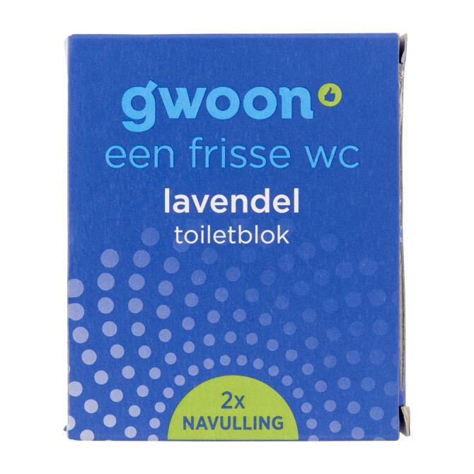 g&#039;woon Toiletblok navul lavendel