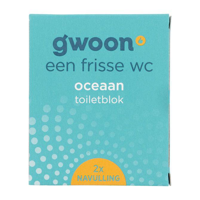 g&#039;woon Toiletblok ocean navul vast
