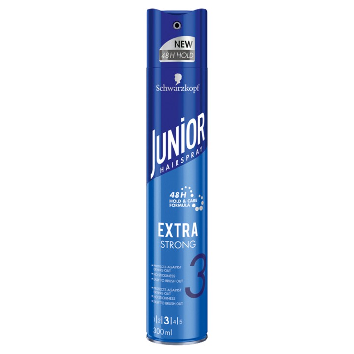 Junior Hairspray 3 Extra Strong 300ml
