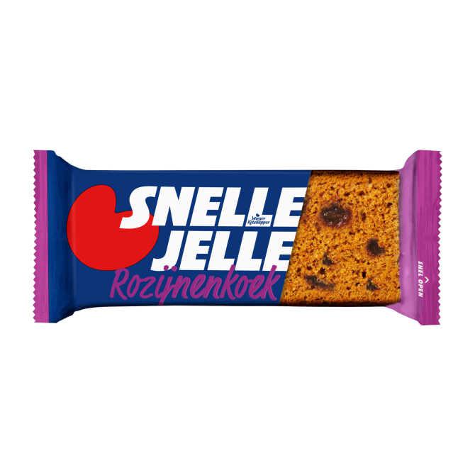 Snelle Jelle kruidkoek rozijn repen 5 x 65 g