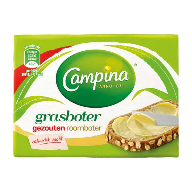 Campina Botergoud gezouten grasboter