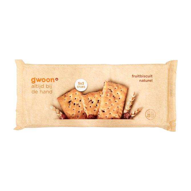 g&#039;woon fruitbiscuit naturel