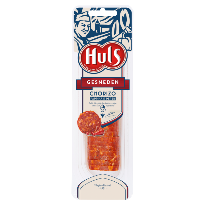 Huls gesneden chorizo 200g