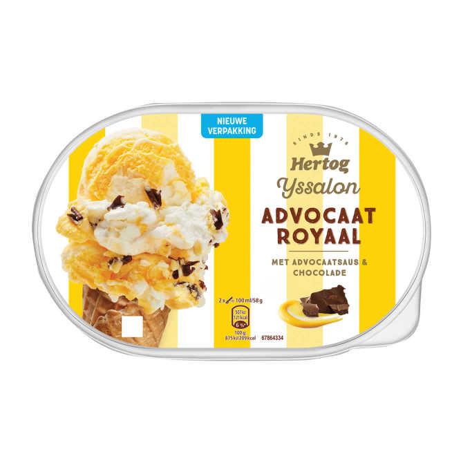 Hertog Advocaat royal schepijs