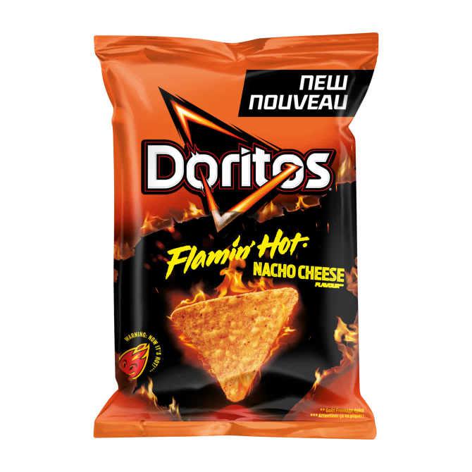 Doritos Flamin Hot Nacho Cheese Tortilla Chips 170 gr