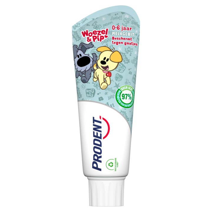 Prodent Kids 0-6 jaar Tandpasta Woezel &amp; Pip 75ml