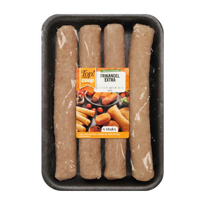 Top! van Coop Frikandel extra