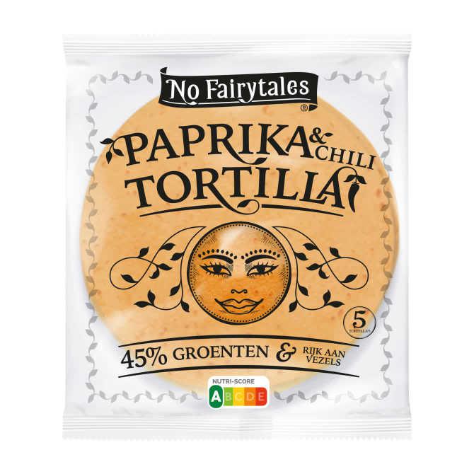 No fairytales Paprika &amp; chili tortilla
