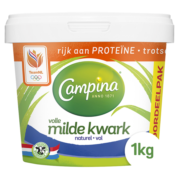 Campina volle kwark naturel 1000g
