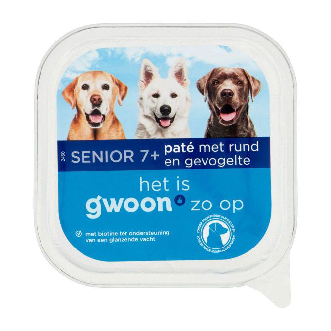 g&#039;woon Pate rund gevogelte hond