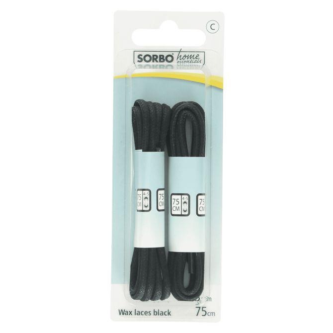 Sorbo Wax veters zwart