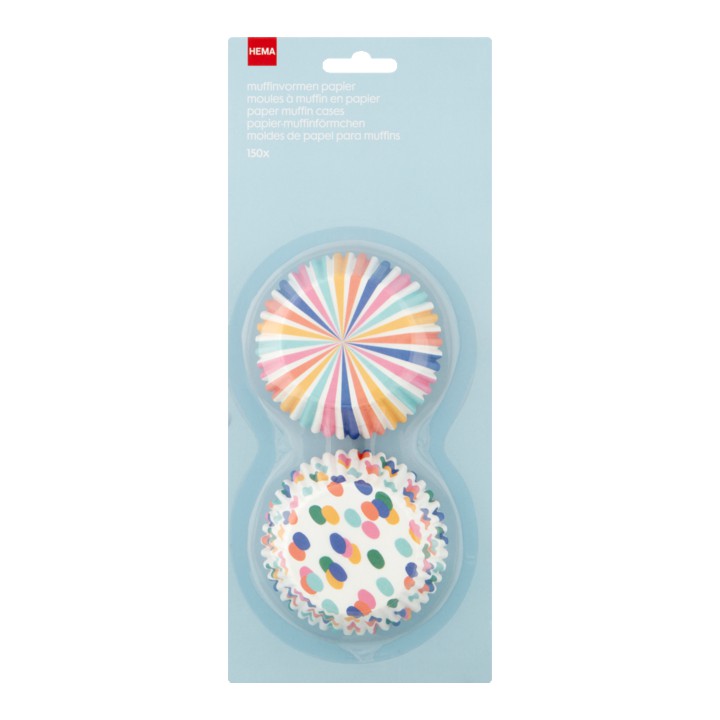 HEMA Muffinvormen Papier 150 Stuks