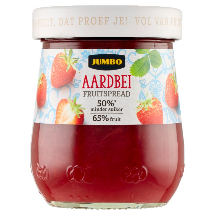 Jumbo Aardbei Fruitspread 290g