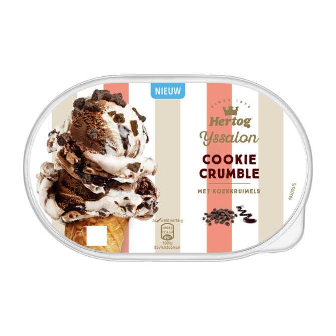 Hertog Ijssalon Cookie Crumble