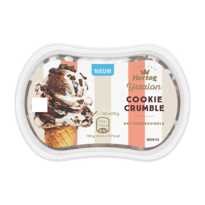 Hertog Cookie crumble cream