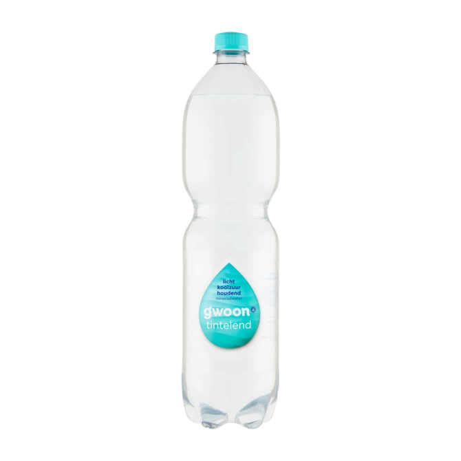 g&#039;woon Licht koolzuurhoudend mineraalwater