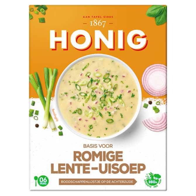 Honig Romige lente-uisoep
