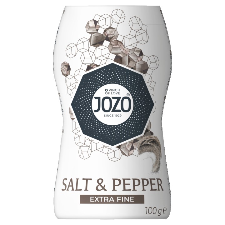 JOZO Salt &amp; Pepper Extra Fine 100g