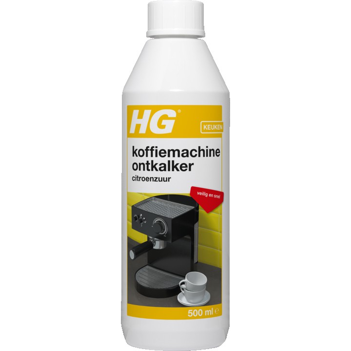 HG Apparaten Machines Ontkalker voor Espresso- &amp;amp; Padkoffiezetapparaten 500ml