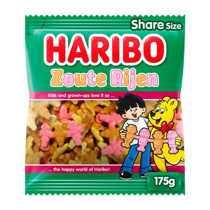 Haribo Zoute rijen
