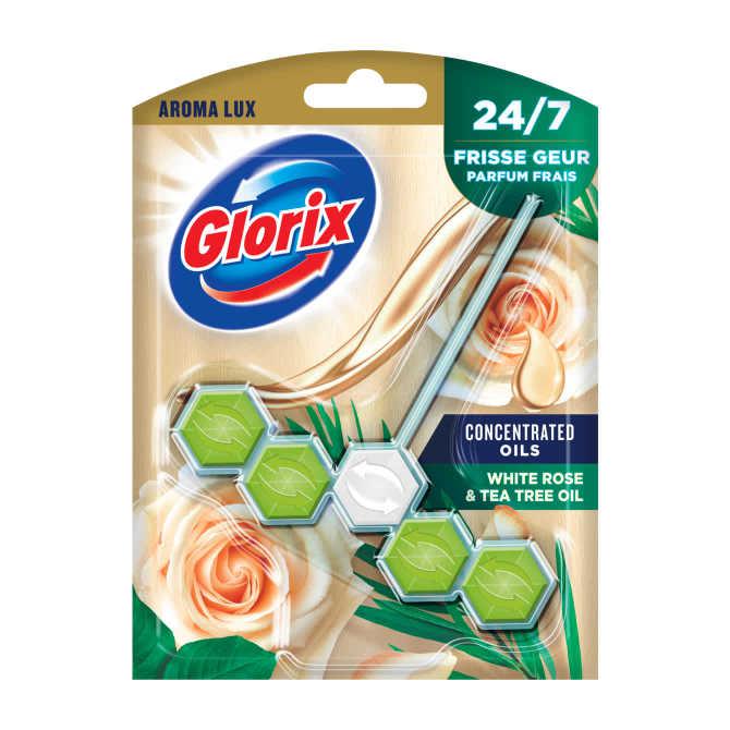 Glorix Toiletblok white roses &amp; tea tree