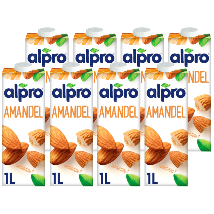 Alpro Amandeldrink Houdbaar 8 x 1L