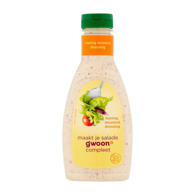 g&#039;woon Honing mosterd dressing