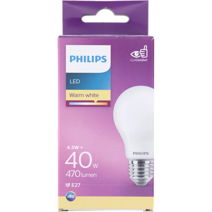 Philips Led Bulb 40W E27 box
