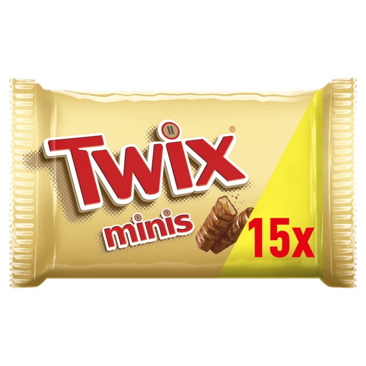 Twix Mini&amp;#x27;s Chocolade uitdeelzak 333g