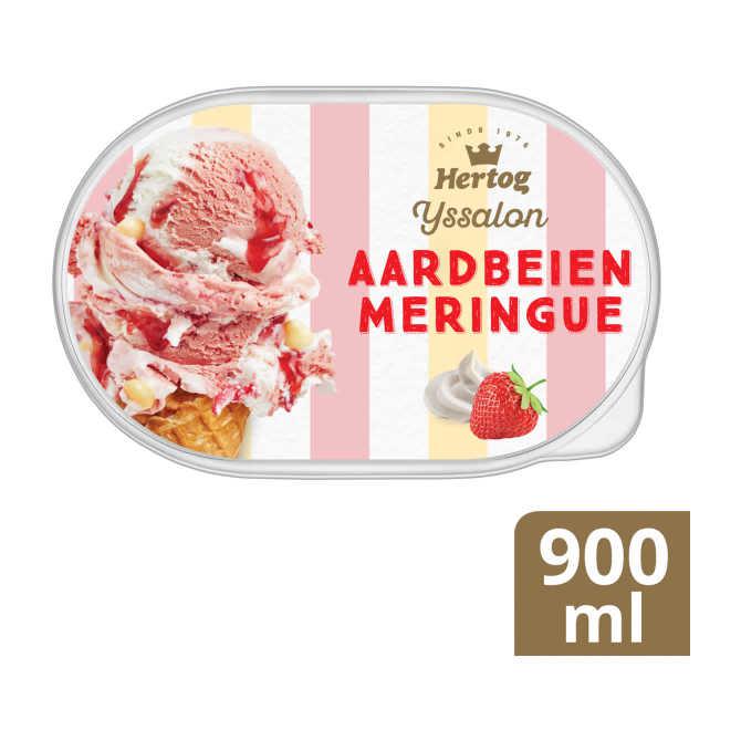 Hertog Ijs Aardbeien Meringue Ijssalon
