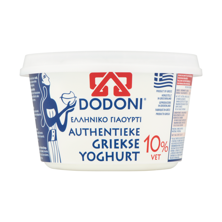 Dodoni Authentieke Griekse Yoghurt 10% Vet 500g