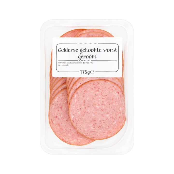 Gelderse Gekookte Worst Gerookt 175g