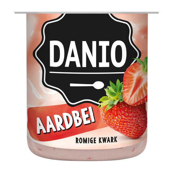 Danio Romige kwark aardbei