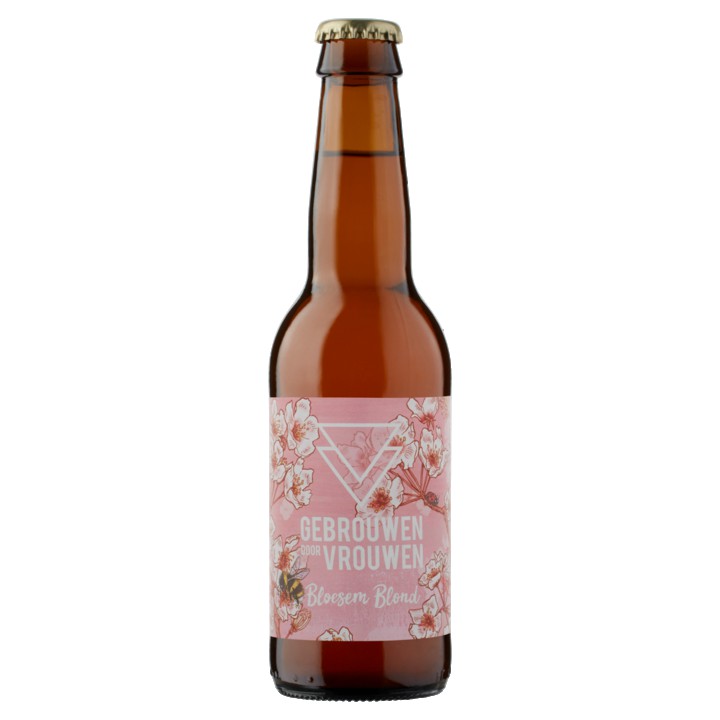 Gebrouwen door Vrouwen - Bloesem Blond - Fles - 330ML