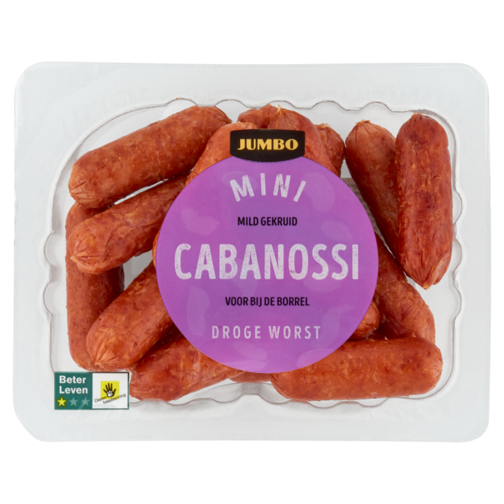 Jumbo Mini Cabanossi Droge Worst 100g
