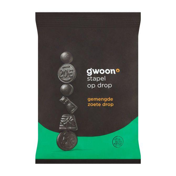 g&#039;woon Zoete drop gemengd