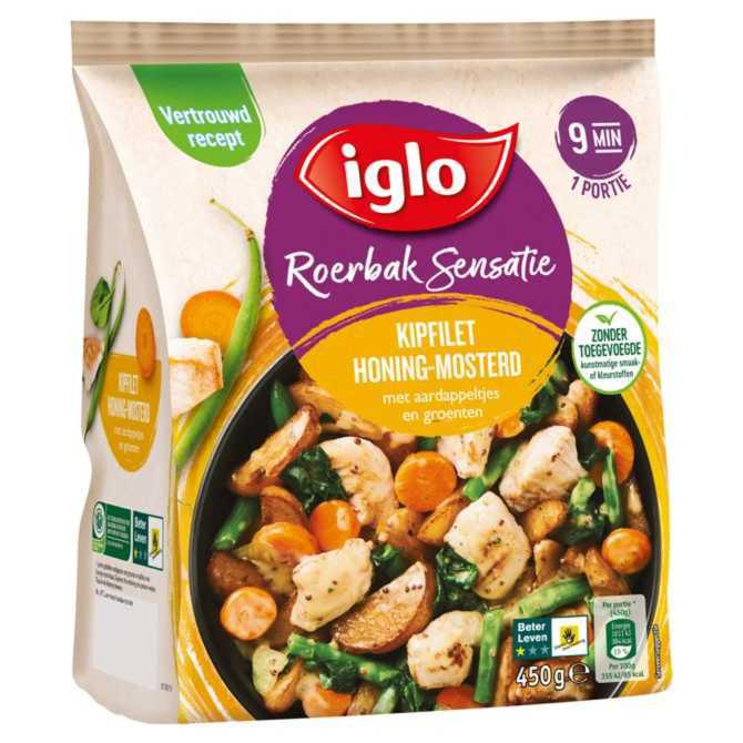 Iglo Roerbak sensatie kipfilet honing-mosterd